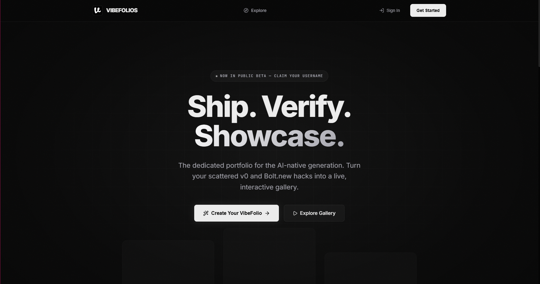VibeFolios Pro