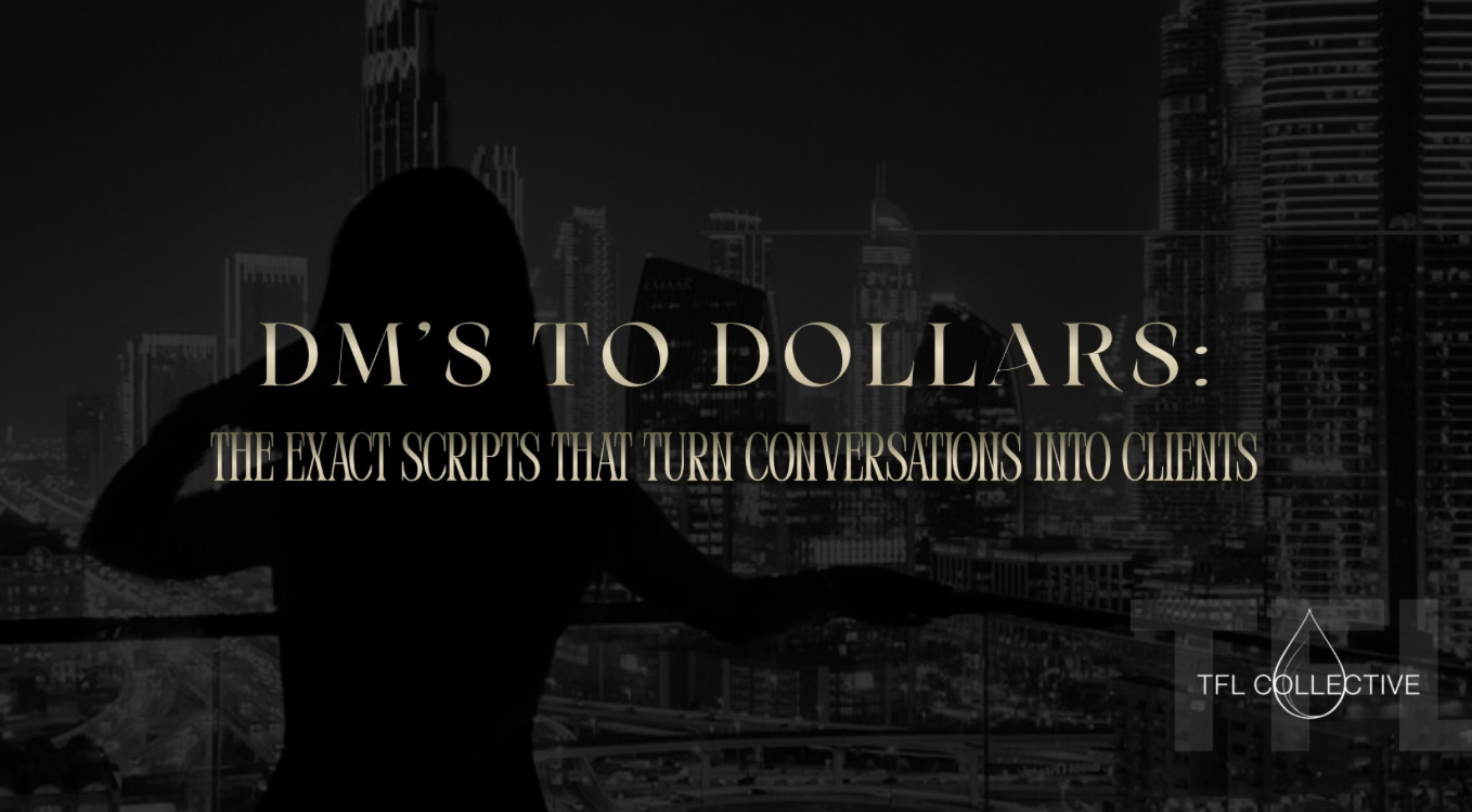 DMs to Dollars: The Conversion Script Vault