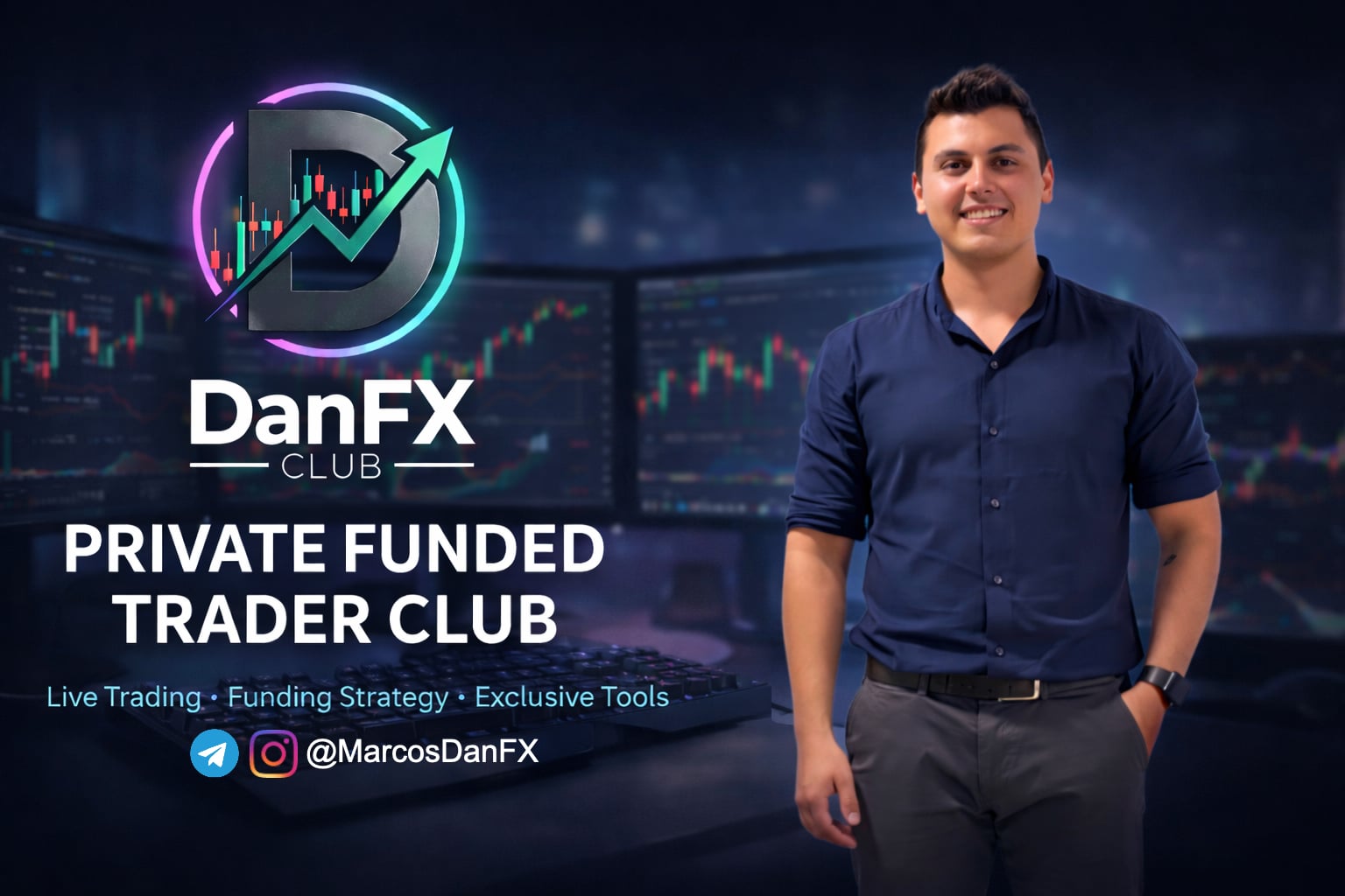 Live Trading-FundedTradersClub