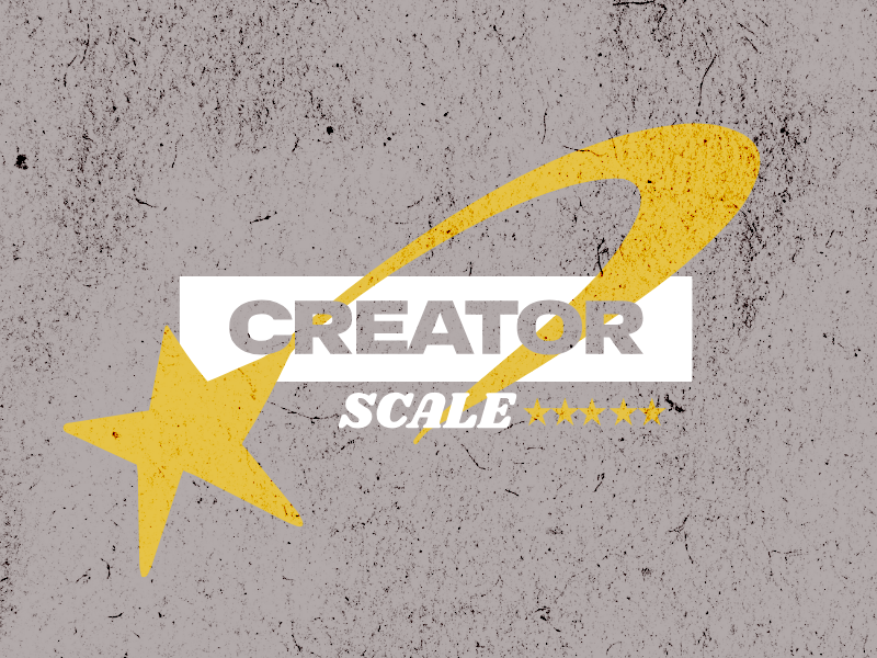 CreatorScale banner