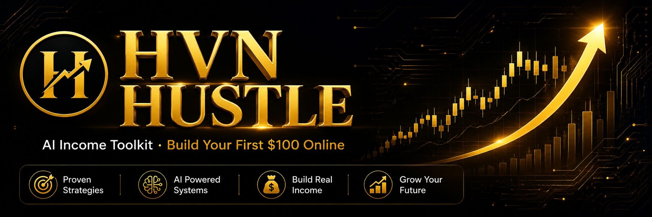 “HVN Hustle” banner