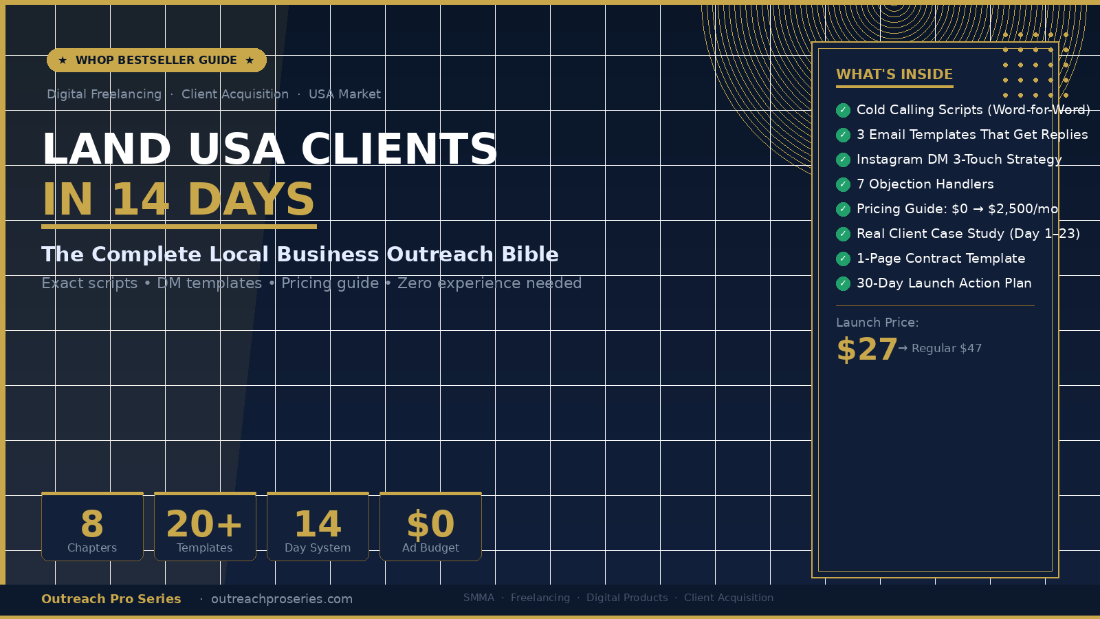 Land USA Clients in 14 Days — The Complete Local Business Outreach Bible