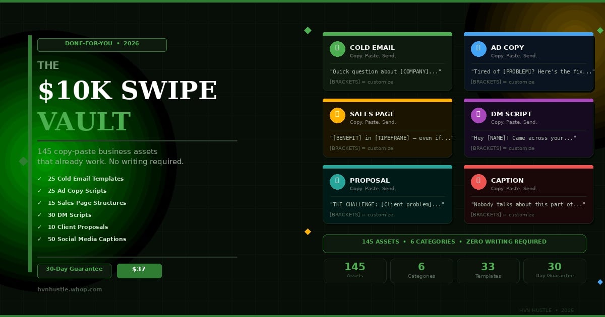 "The $10K Swipe Vault"