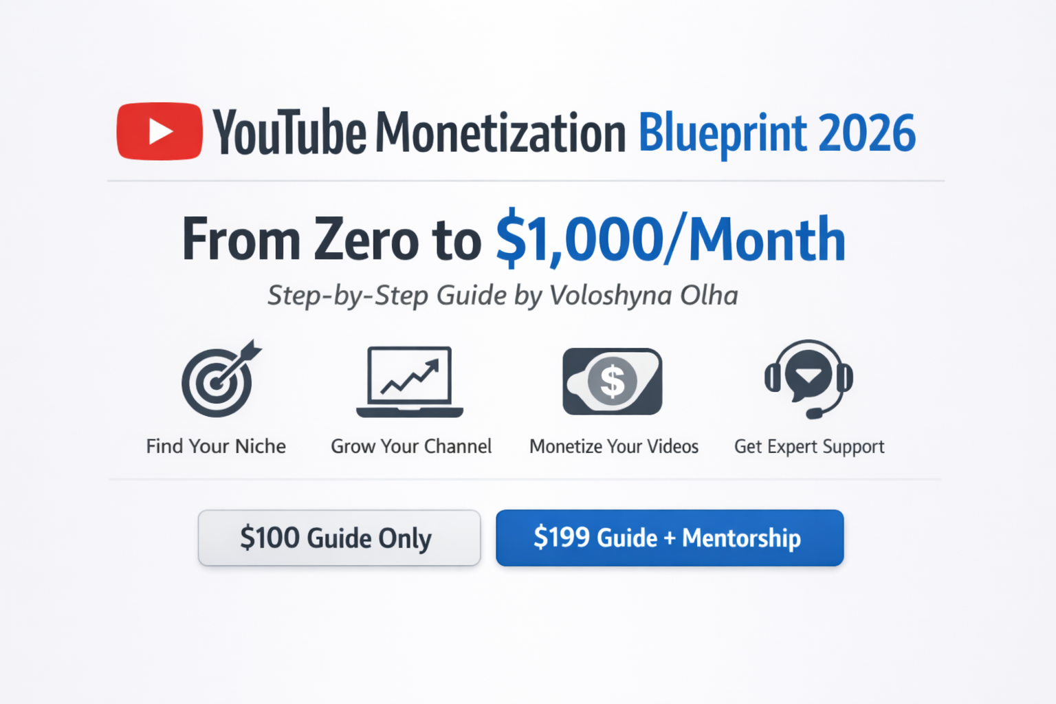 From Zero to $1,000 youtube