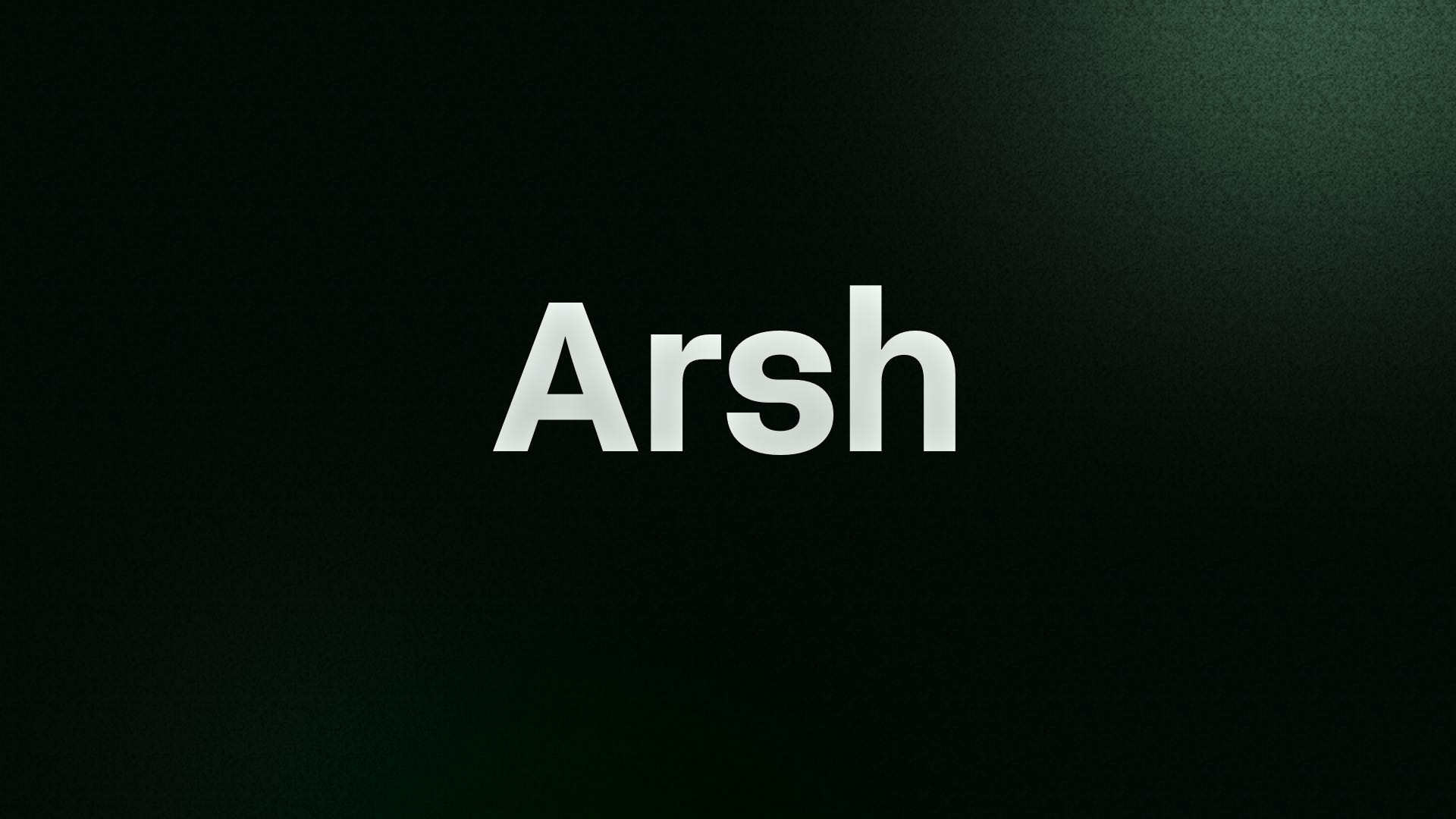 Arsh