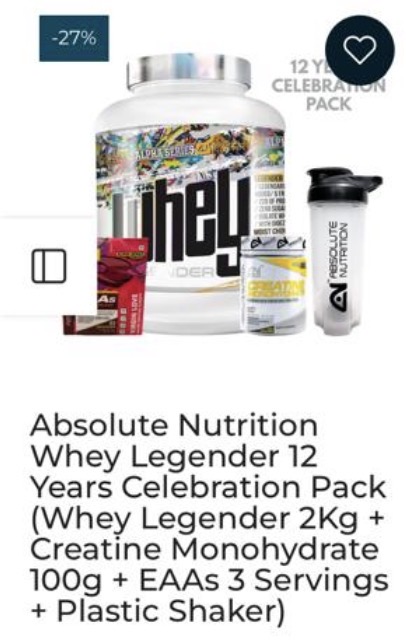 Absolute nutrition whey protien 