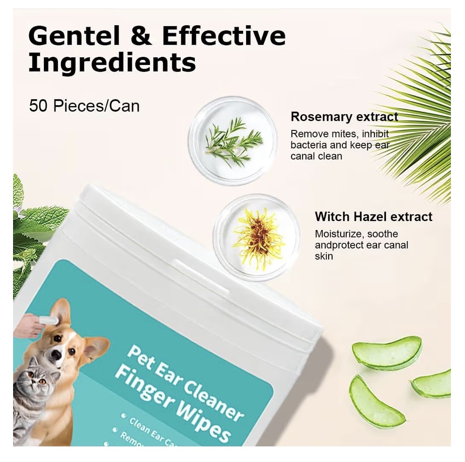 Nathpet Ear wipes for all pets