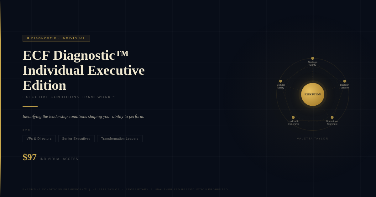 ECF Diagnostic™ (Individual Executive Edition)