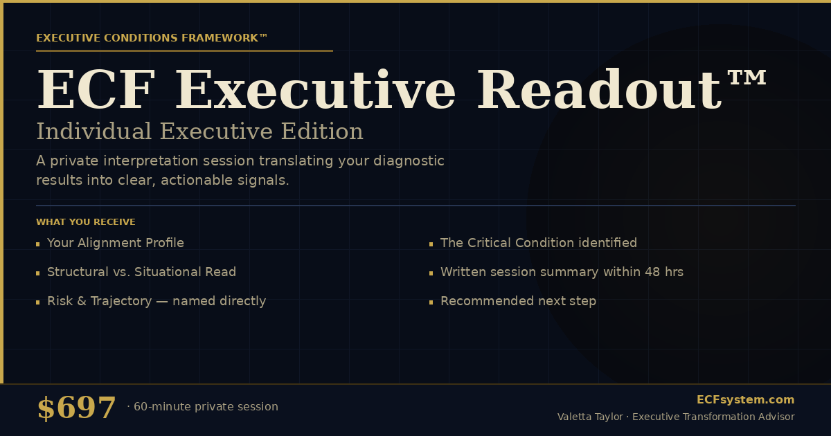 ECF Executive Readout™
