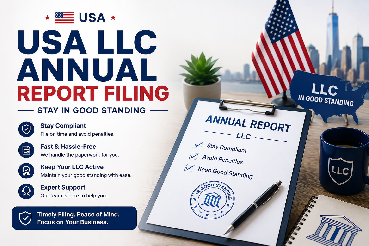 USA LLC Annual Report Filing