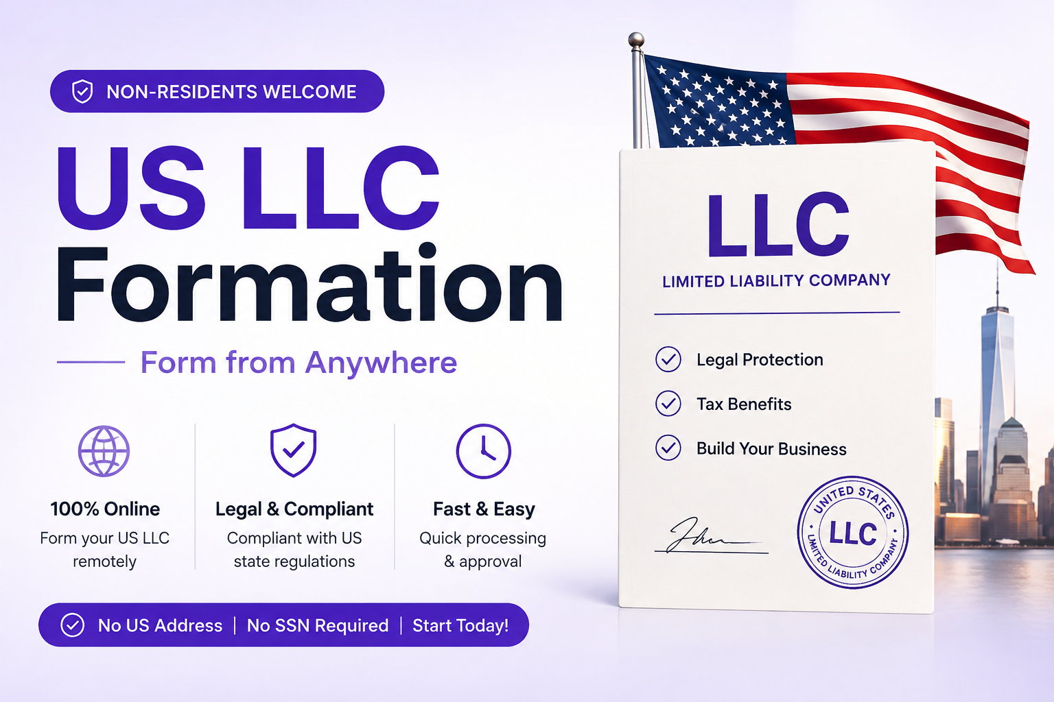 50 States US LLC Formation