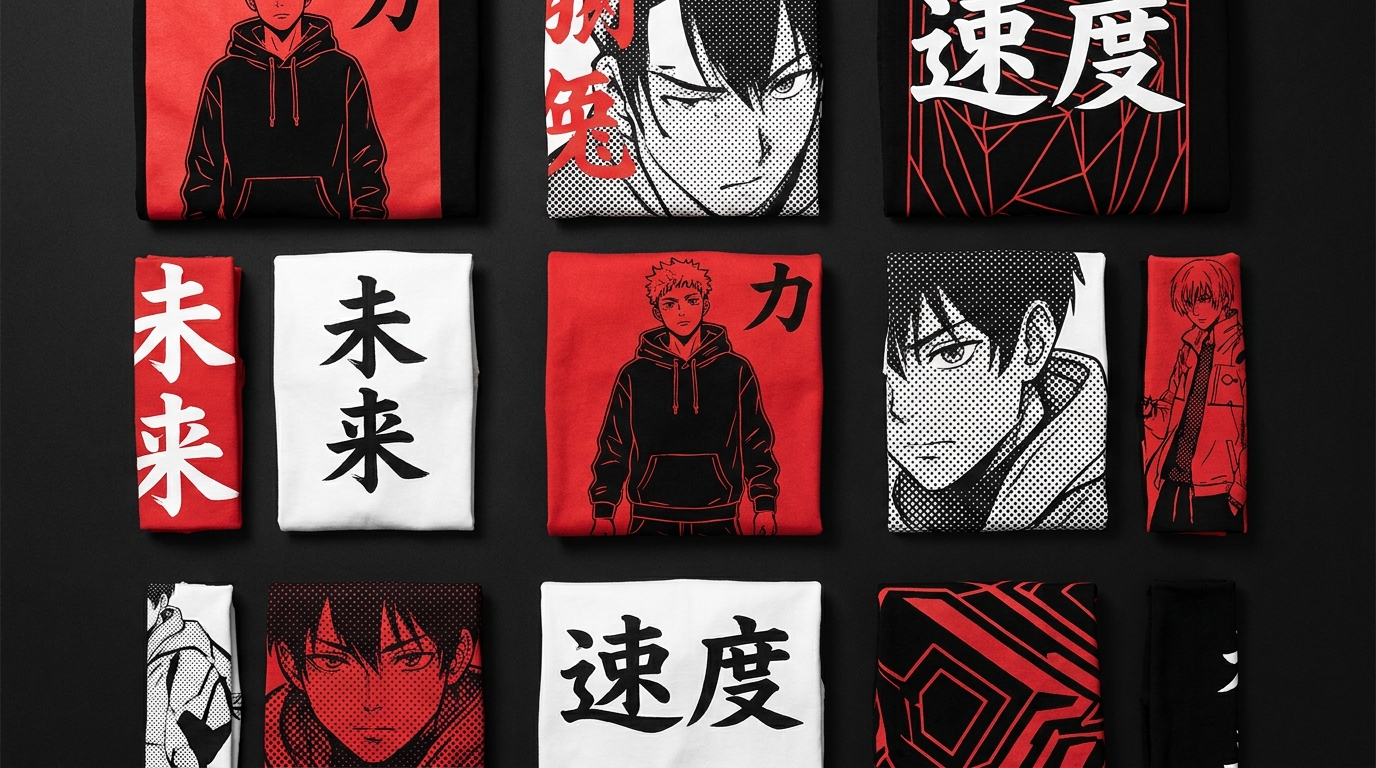 Anime mockup