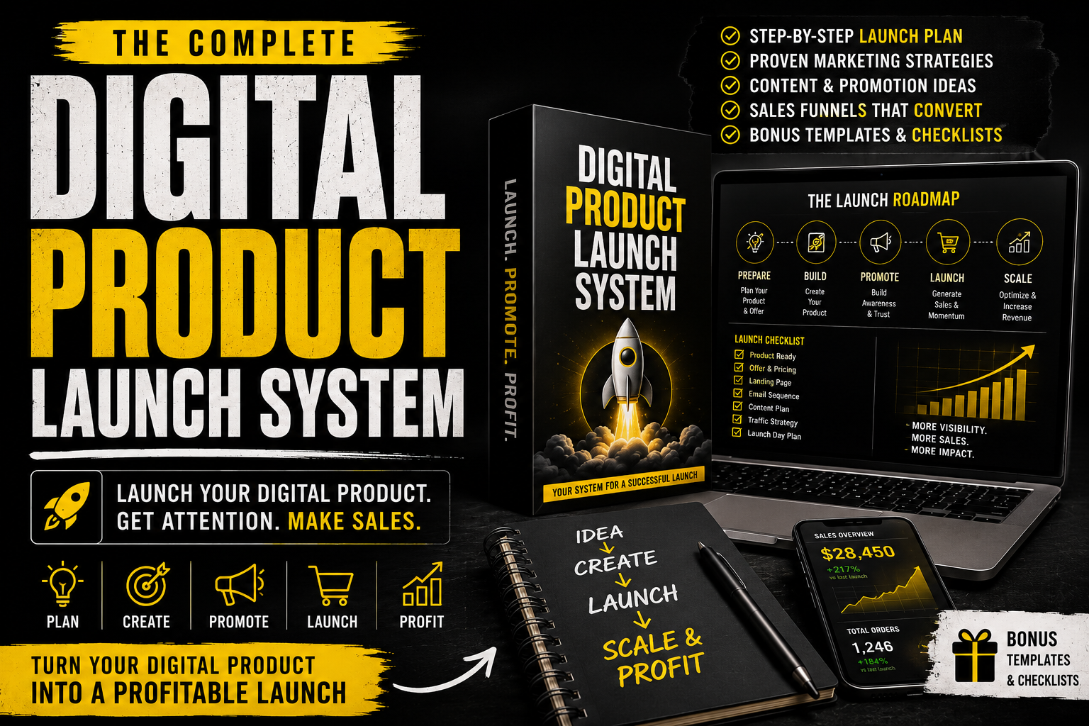 How to Launch Your First Digital Product ?