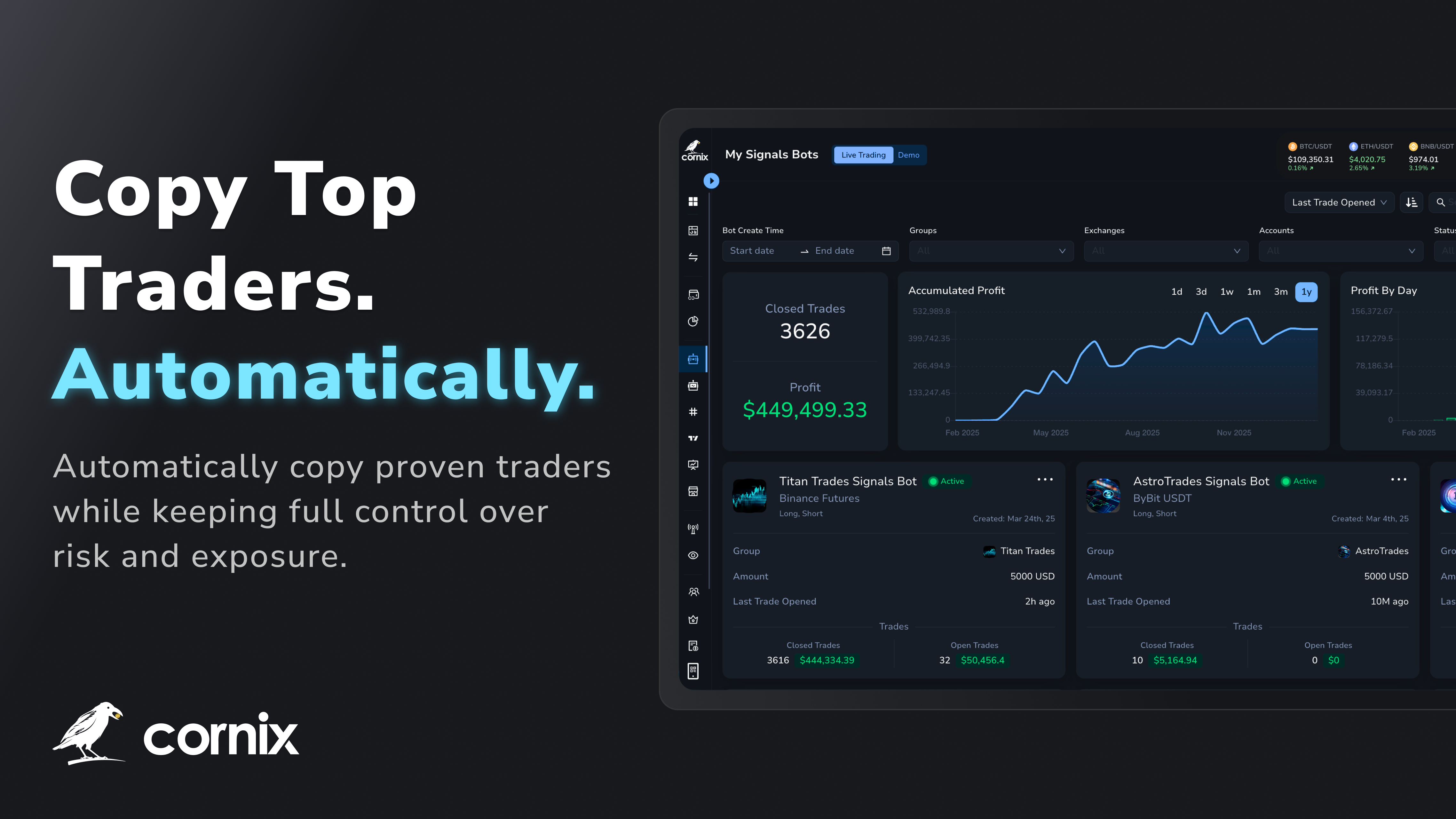 Cornix Copy Trading Tutorials