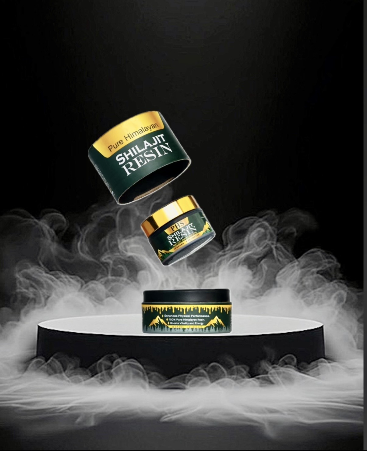 Shilajit is a mineral-rich, ta
