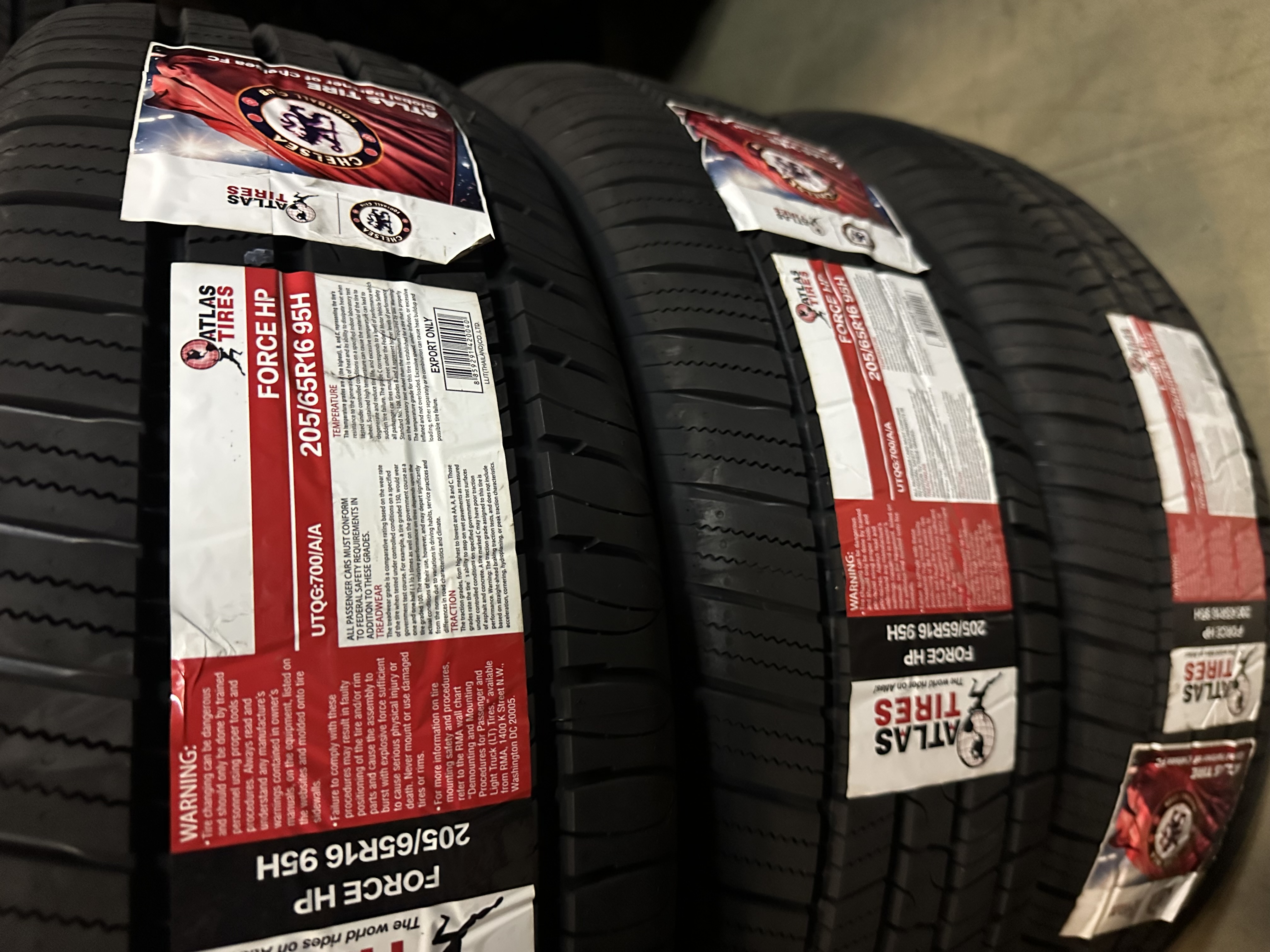 any size tires available 