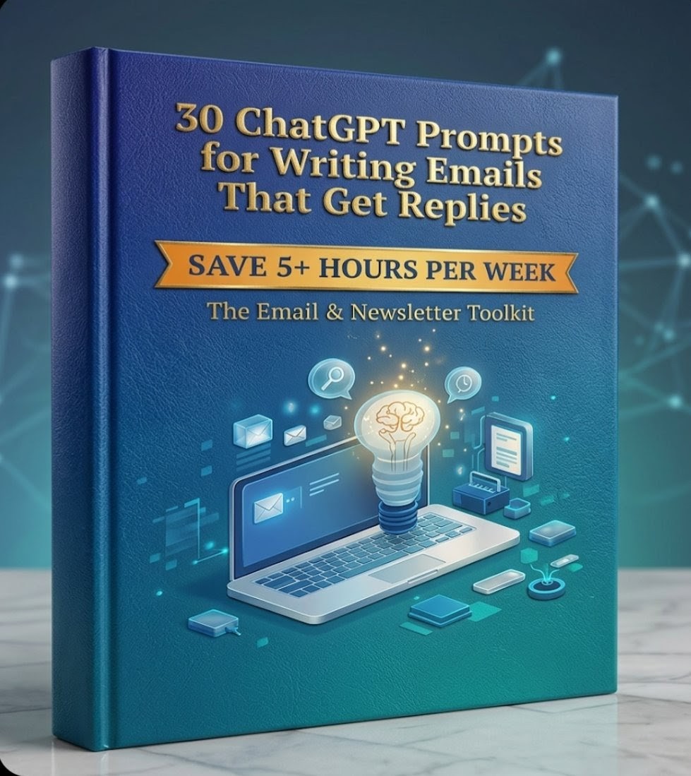 30 CHATGPT PROMPTS FOR WRITING EMAILS THAT GET REPLIES