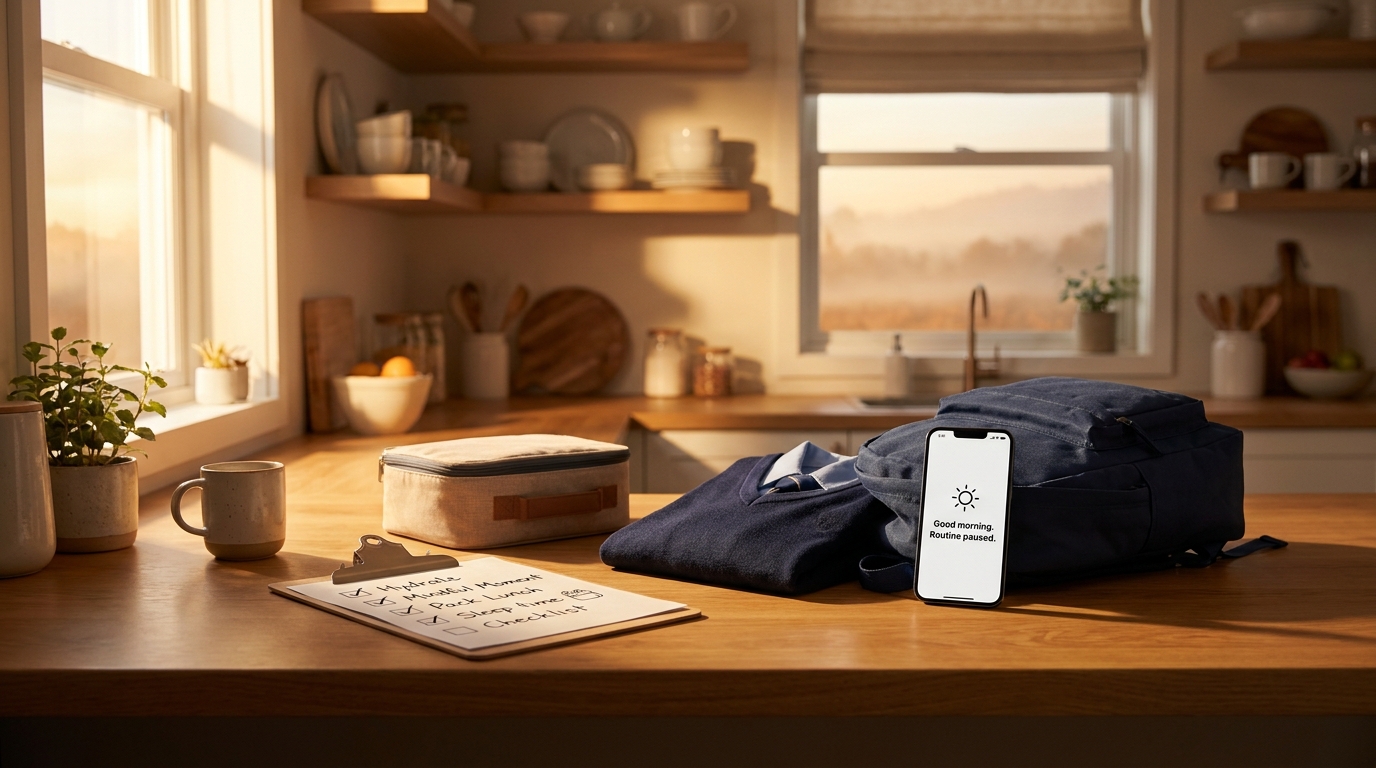 The Calmer Mornings System