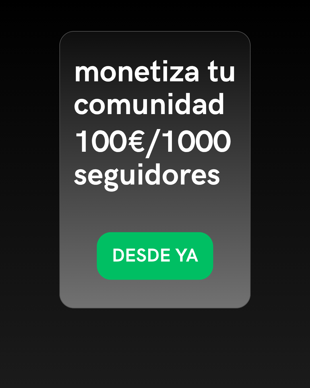 Monetise