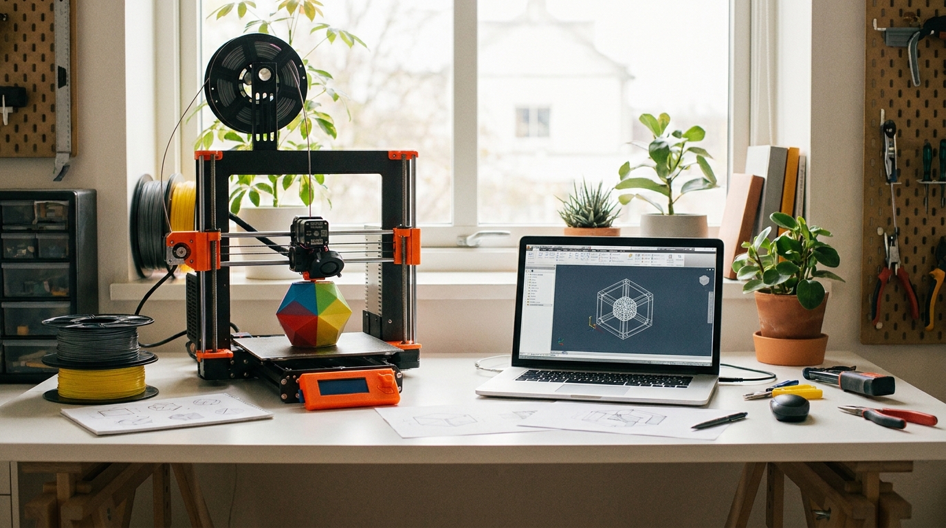 MakerLab PL — Kurs CAD i Druku 3D