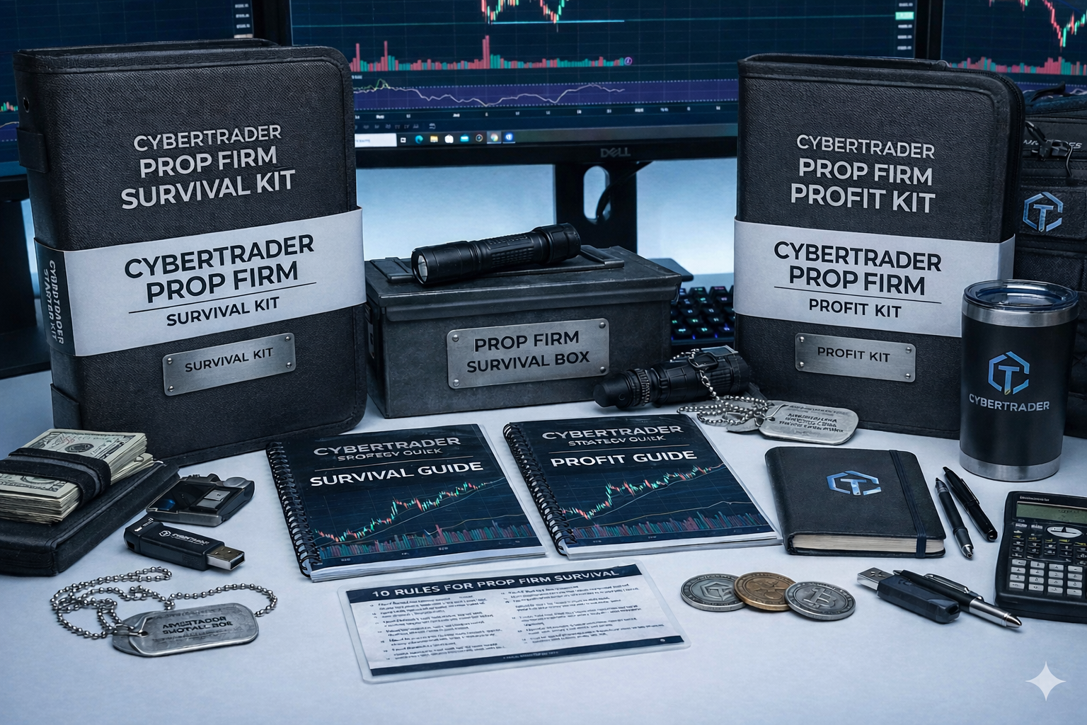 CYBERTRADER ⚡ Prop Funding Kit (FREE)