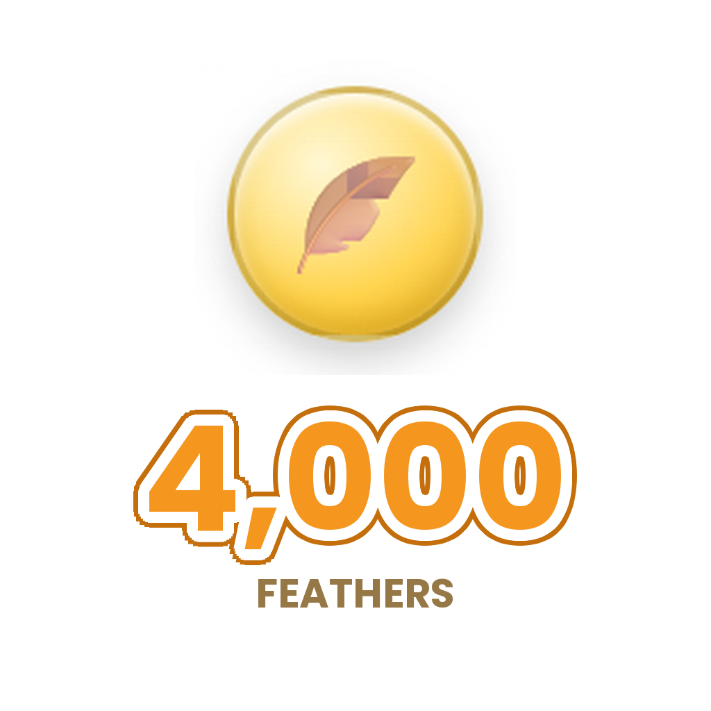 4,000 Feathers