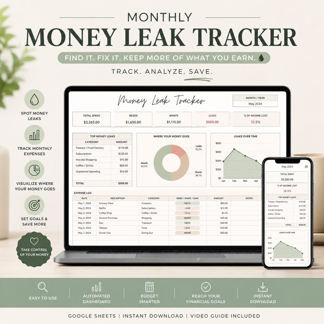 Monthly Money Leak Tracker: A Simple System for Spotting Small Expenses