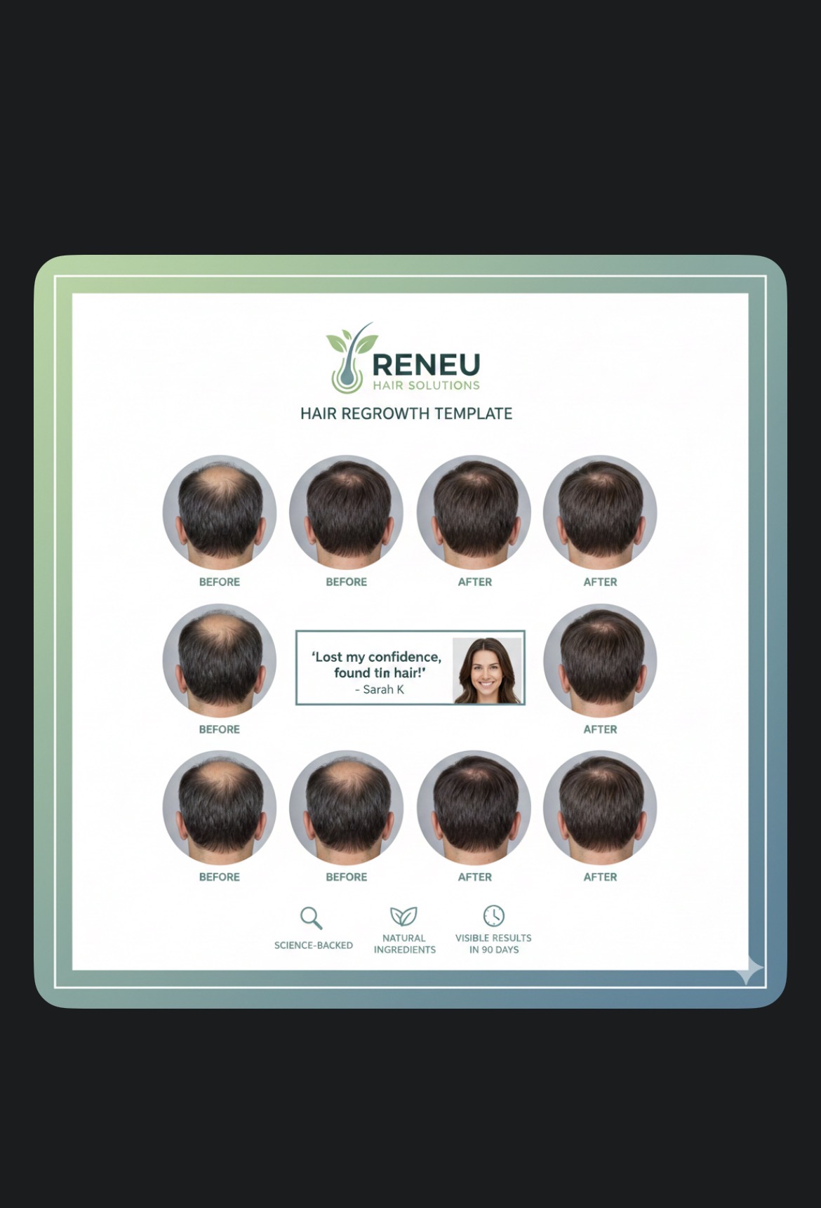 Men and women hairGrowth Tonic