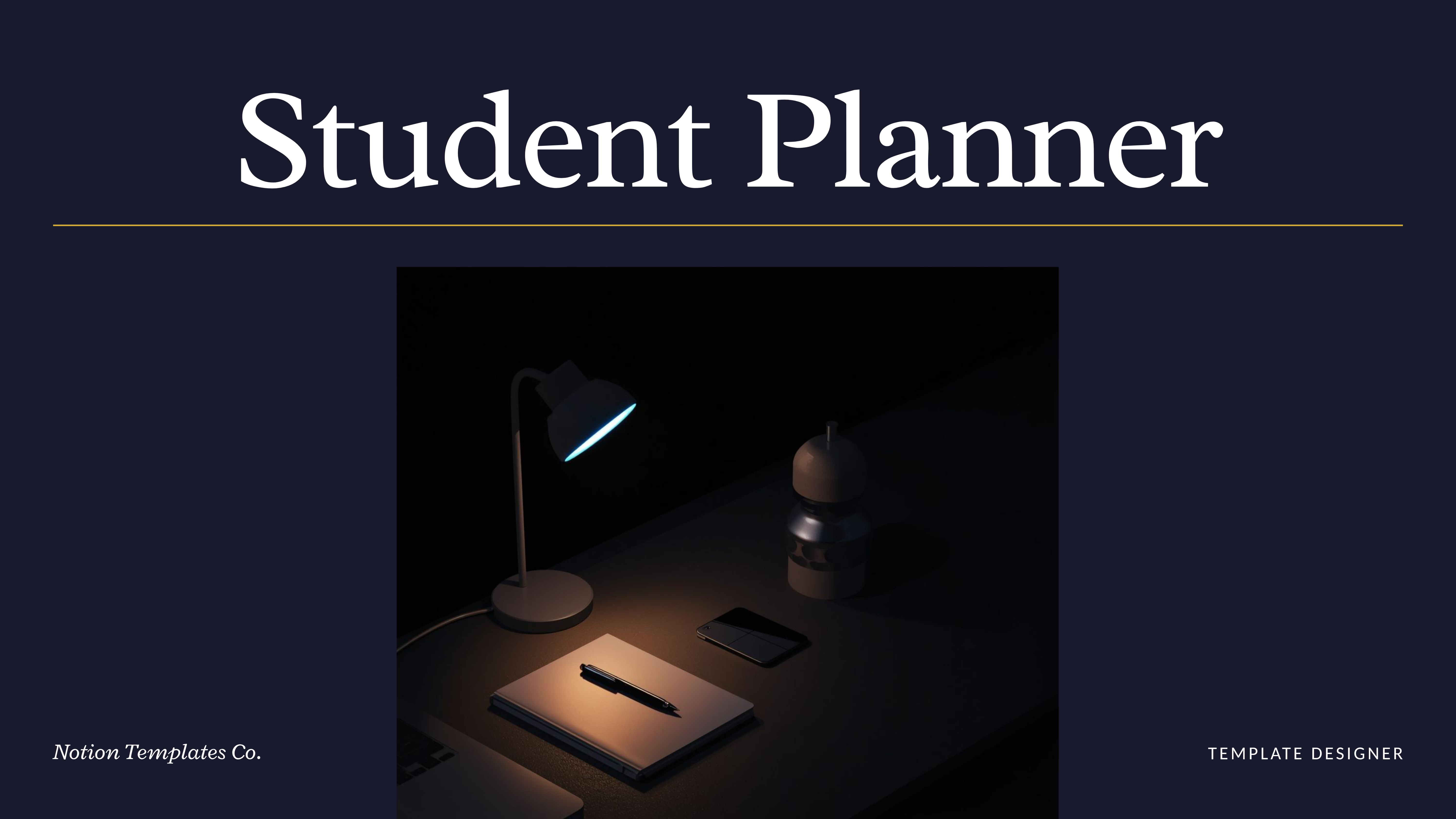 Student Planner 2026