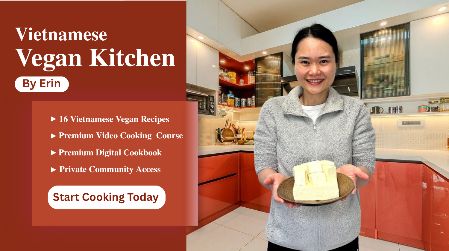 The Vietnames Vegan Kitchen by Erin Pham