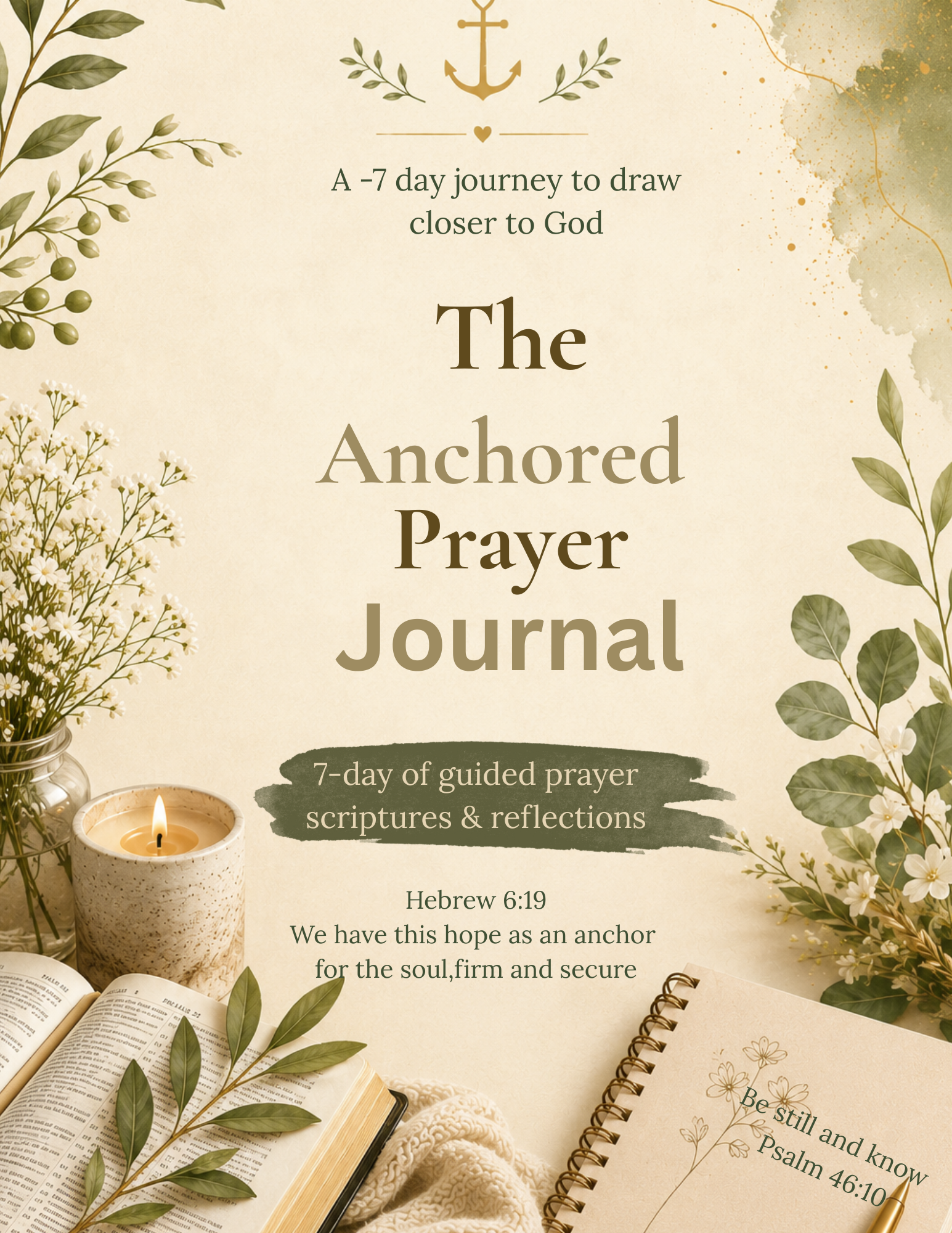 The 7- Anchoured Prayer Journal 
