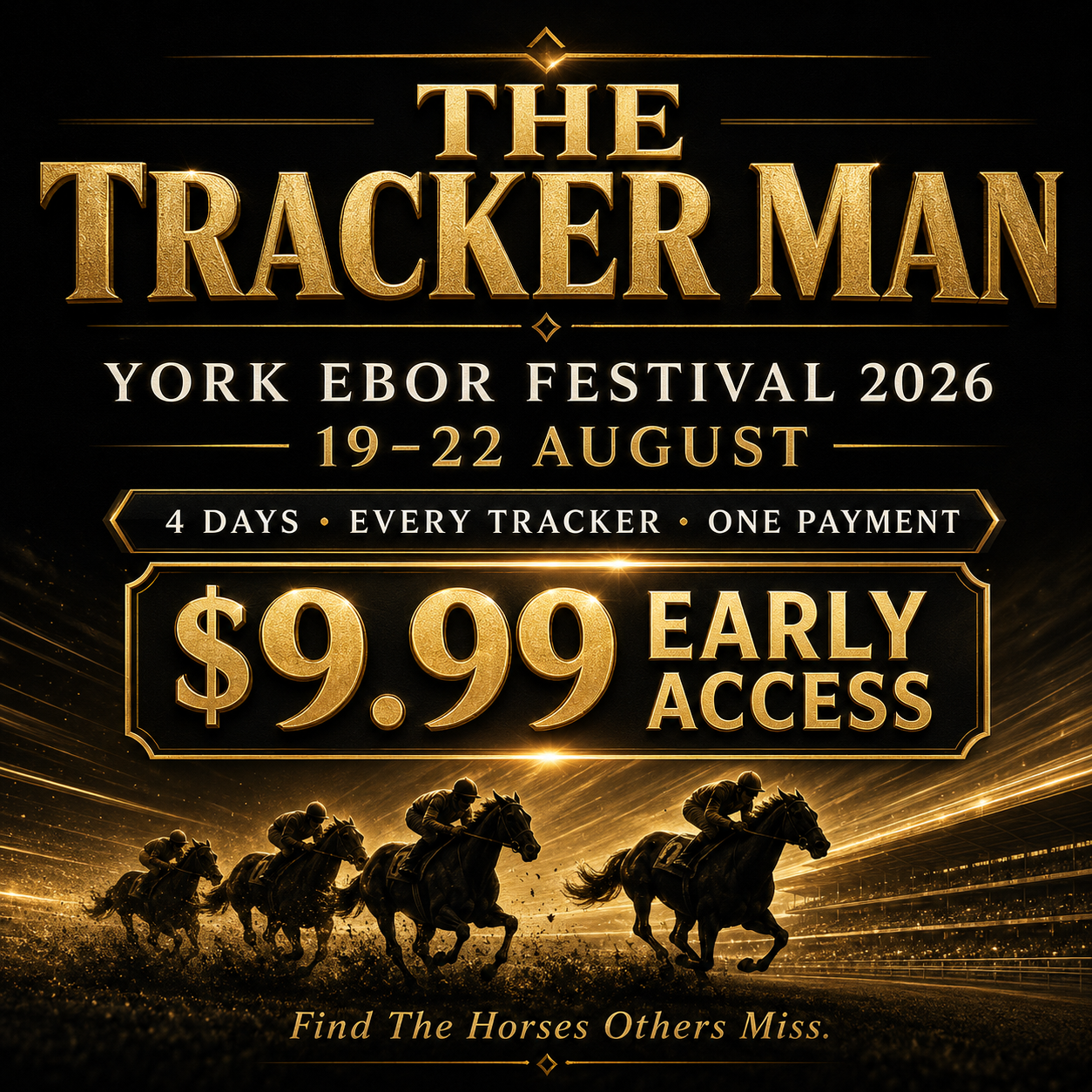The Tracker Man | York Ebor Festival 2026