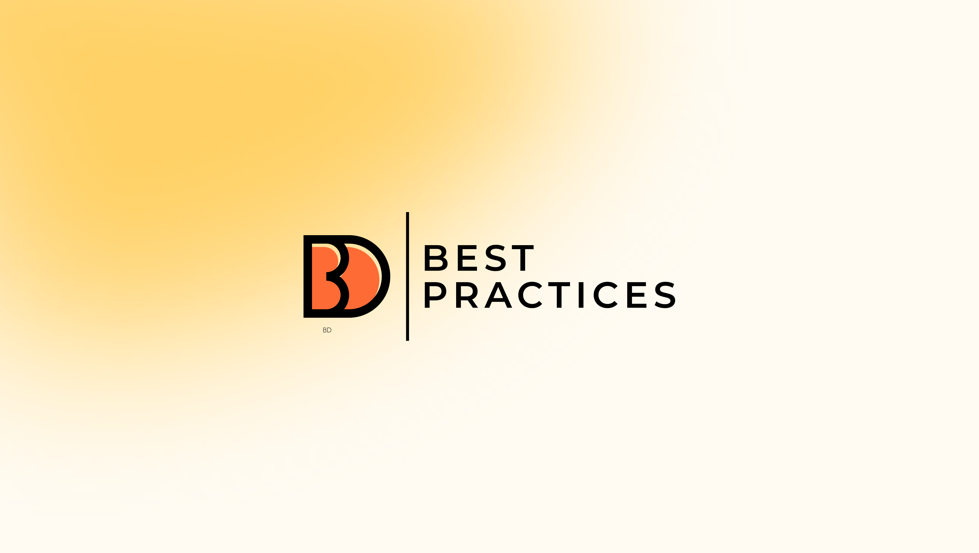 BD Best Practices banner
