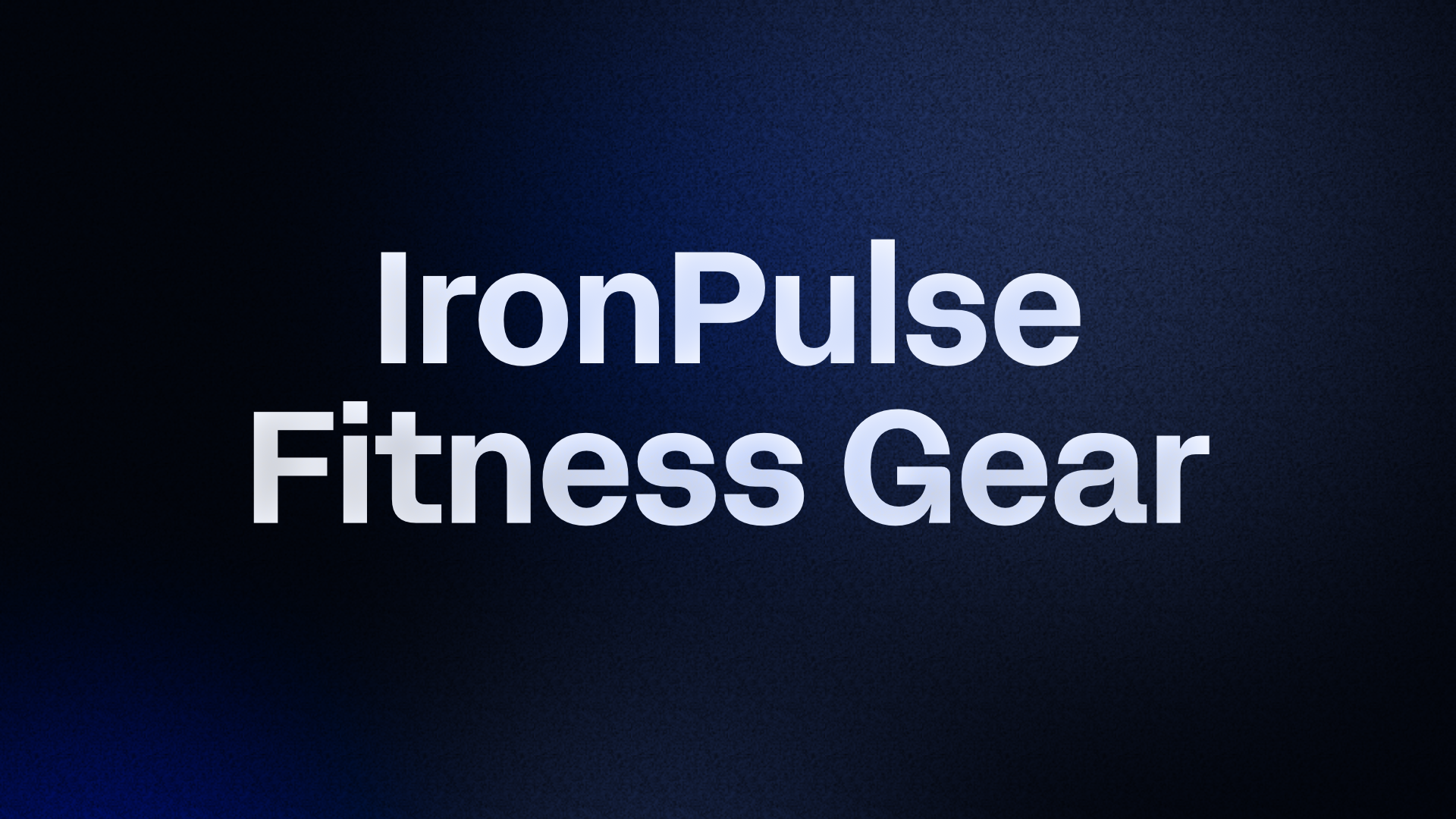 IronPulse Powerlifting Belt
