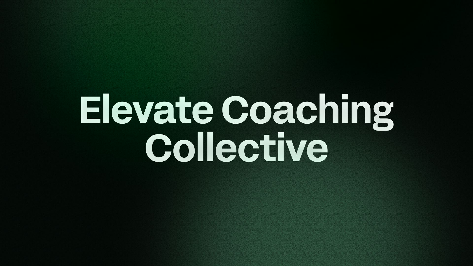 Elevated Mindsets
