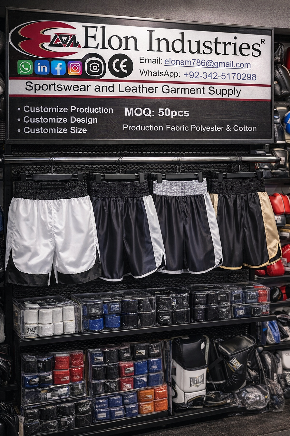 Customize Gloves,Uniforms,Etc