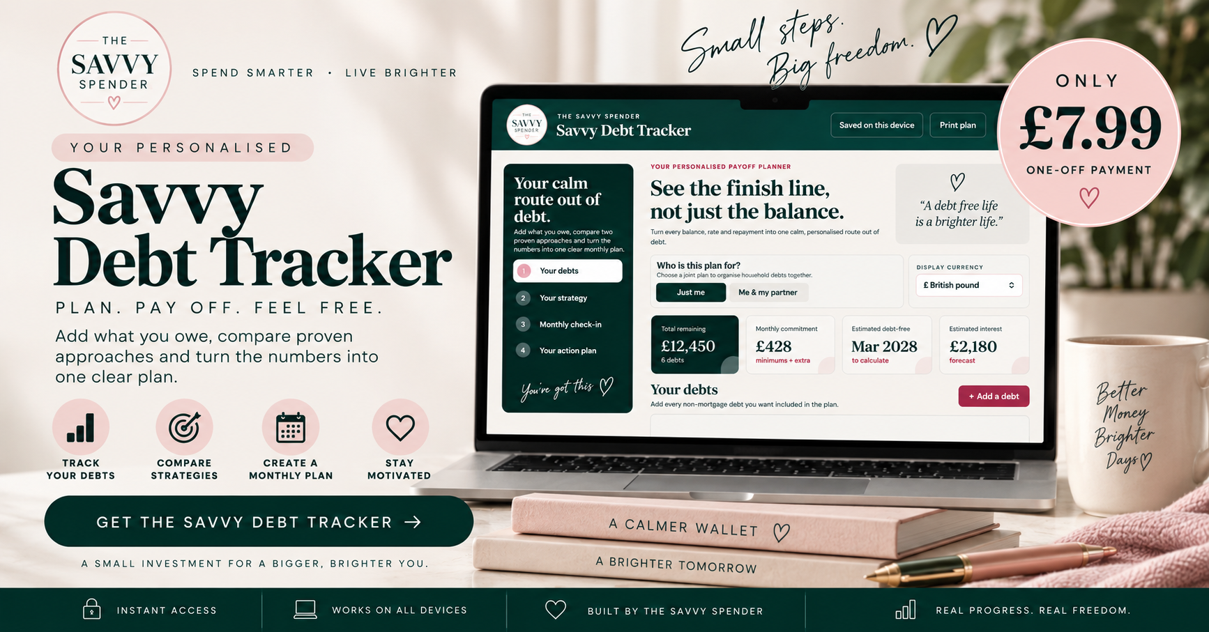The Savvy Debt Tracker 