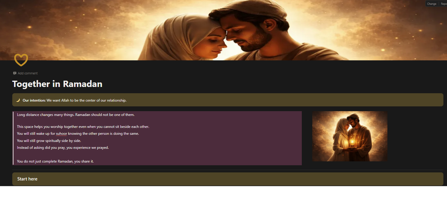 Together in Ramadan