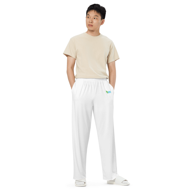 Pantalón ancho all over unisex