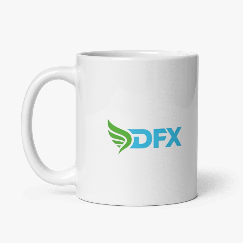 Taza blanco brillante 