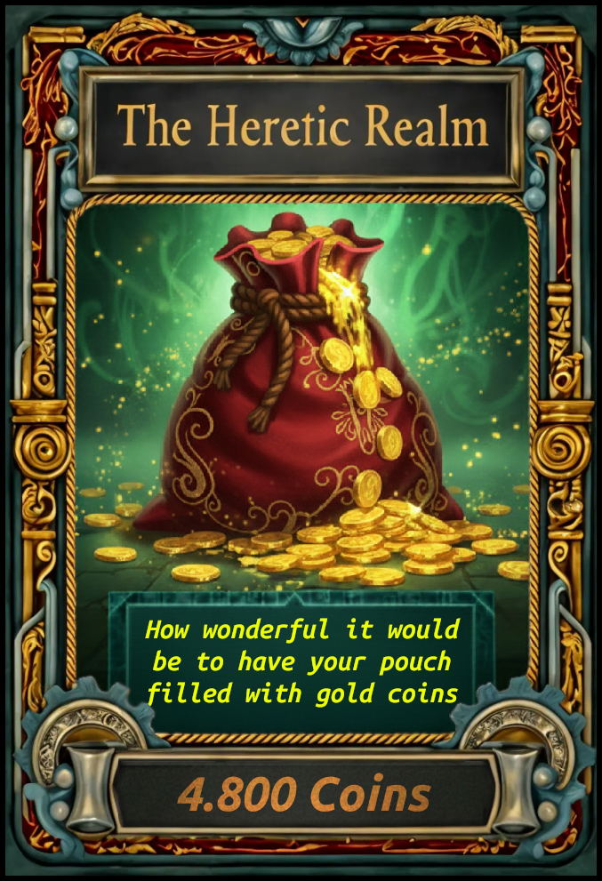 4,800 Golden Coins
