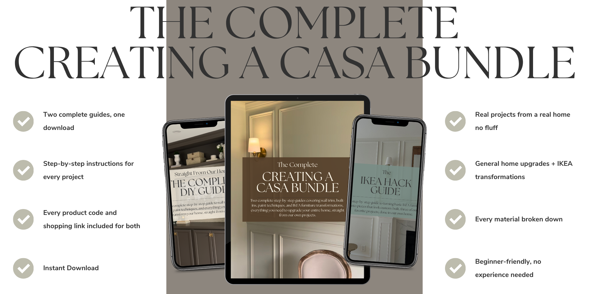 The Complete Creating A Casa Bundle