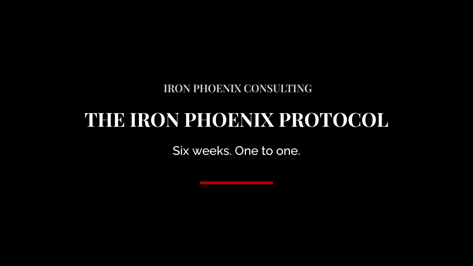 The Iron Phoenix Protocol