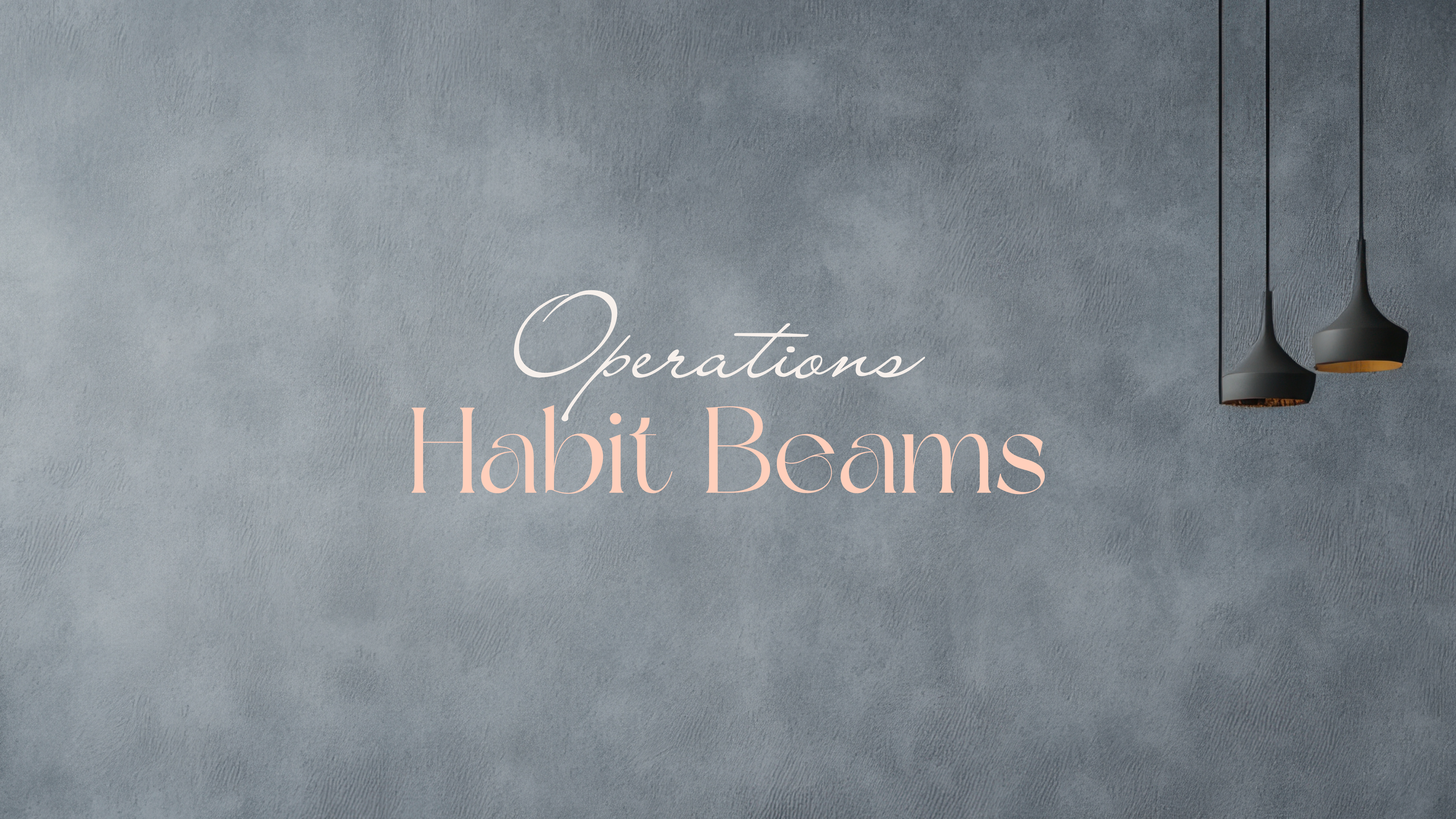 Habit Beams Operations