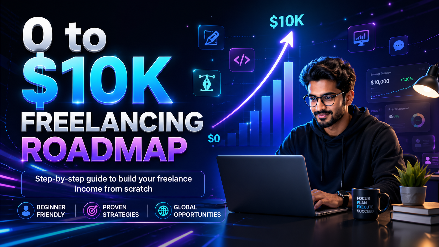 0 to $10K Freelancing Roadmap