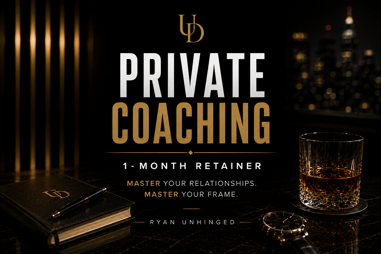 1 Month 1:1 Coaching Retainer 
