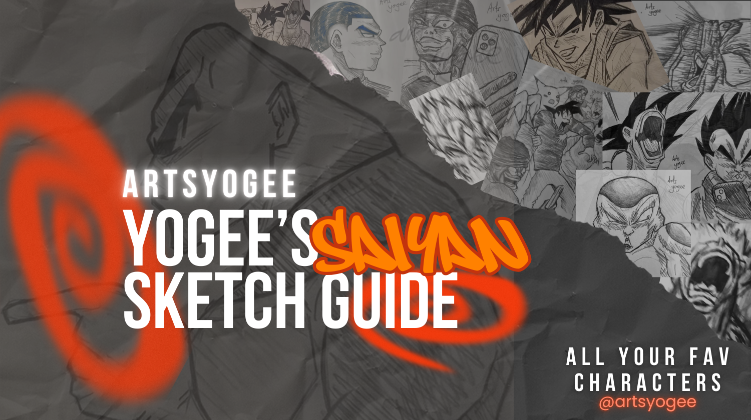 Yogee's Saiyan Sketch Guide