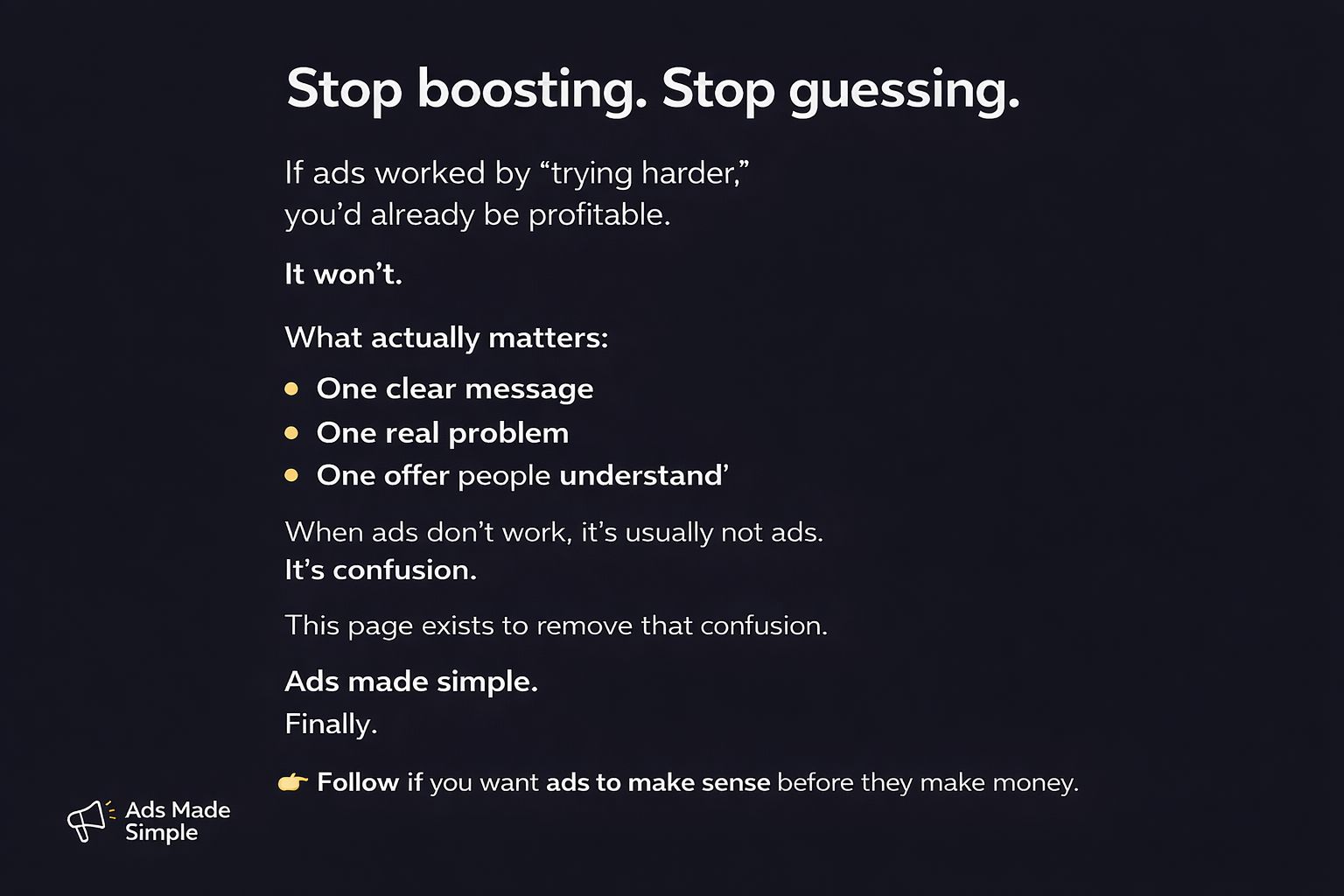 Ad Strategy That Converts