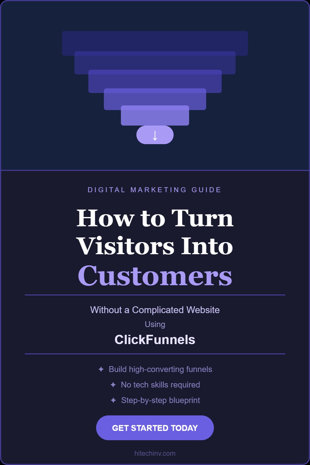 ClickFunnels Blueprint: Turn Visitors Into Customers — No Complicated Website Ne