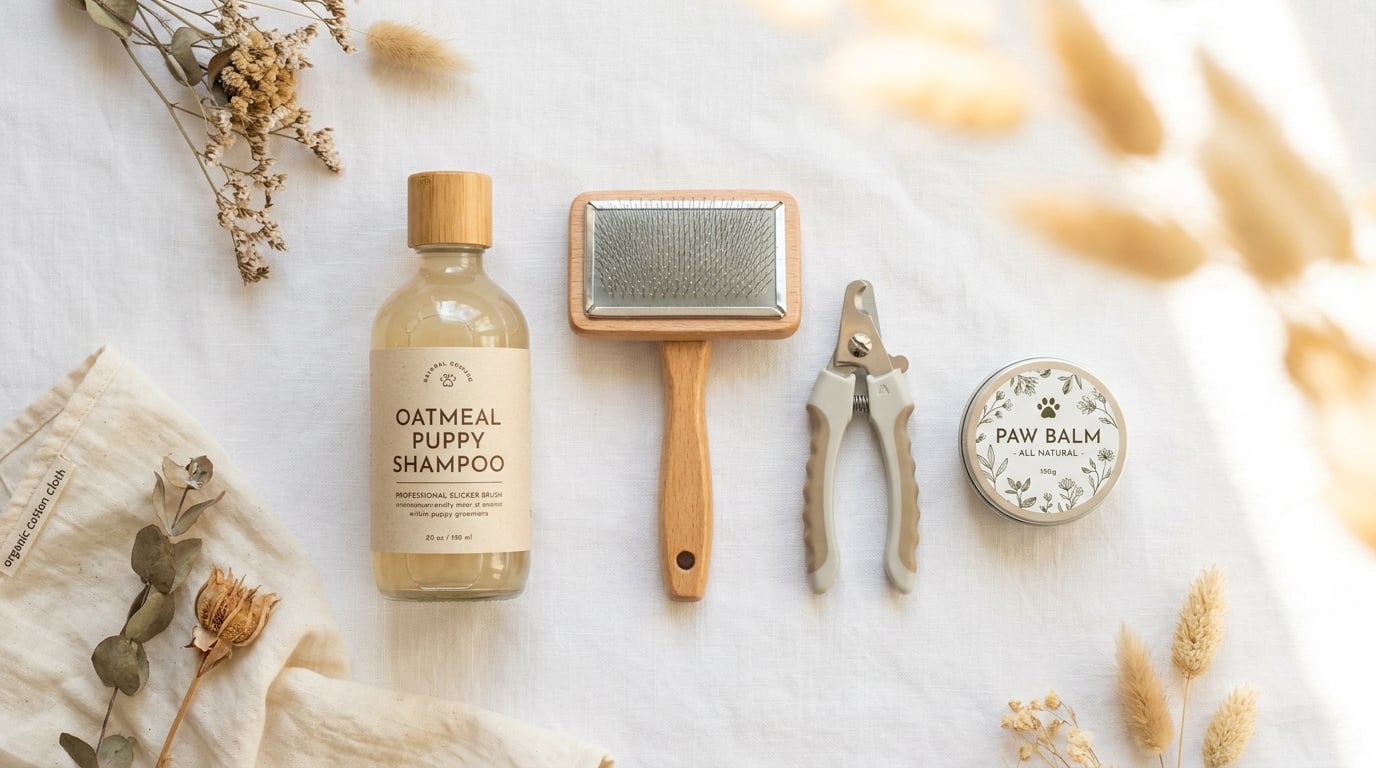 Premium Puppy Grooming Kit